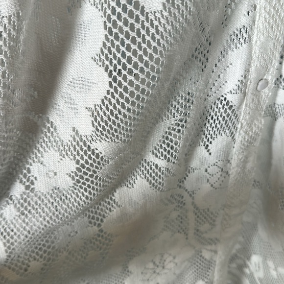 Boston Proper Lace Button Up Maxi Dress- Excellent condition worn once - Picture 11 of 12